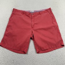 Peter Millar Shorts Mens 40 Bedford Cotton Blend Chino Pinwale Corduroy 9”