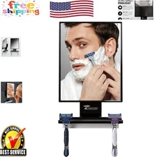Anti-Fog Shaving Mirror with Removable Water Chamber & Thin Frame - Tall Design