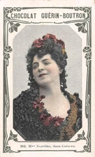 Chromo Trade Card Photo Marguerite-Zinah Of NUOVINA Opera Circa 1870 1913