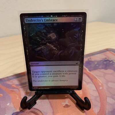 Undercity s Embrace Foil Ravnica Remastered RVR MTG Magic Gathering Pack Fresh