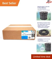 Flexible 100 Feet Self-Sinking Aeration Hose - Easy Installation & Durability