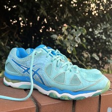 Asics Gel Netburner Super 7 Shoes Women’s US 10, EU 42, Netball Aqua Blue R750Y