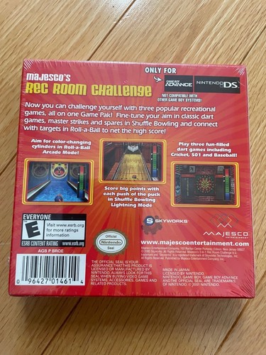 3 in 1: Rec Room Challenge GBA, Brandneu Sealed, Game Boy Advance - Bild 2 von 2