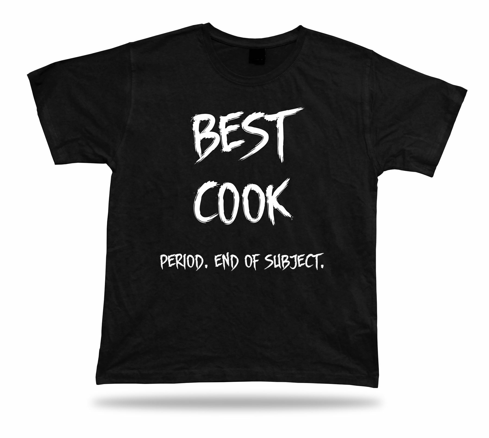 End of Subject Awesome master best ever cook No1 Tshirt chef occasion event tee