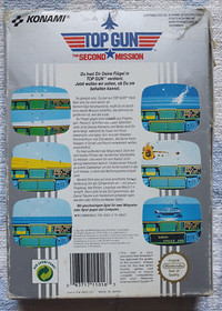 Top Gun - Second Mission  Nintendo NES  Mit Verpackung und Anleitung
