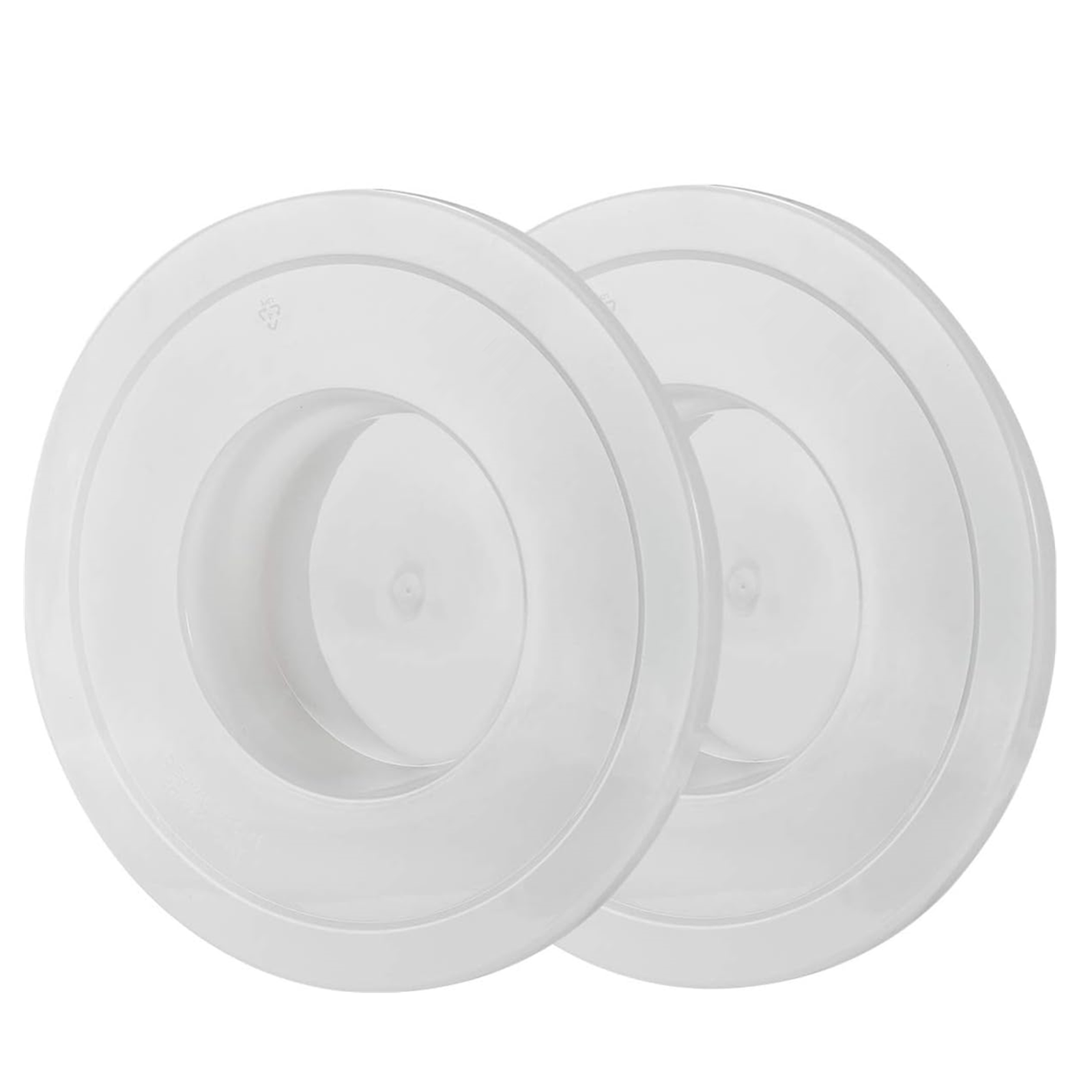2Pcs/Set Bowl Mixers Plastic Cover Cap For KitchenAid KV25G and KP26M1X