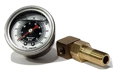 FUEL PRESSURE LIQUID FILLED GAUGE ADAPTER KIT BK FOR HONDA CIVIC