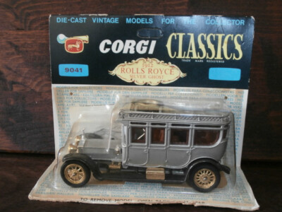 CORGI CLASSICS Ref 9041 ROLLES ROYCE SILVER GHOST + BOITE D'ORIGINE