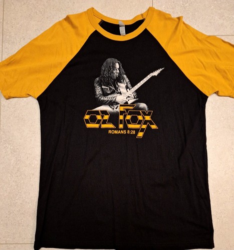 stryper Oz Fox guitar benefit photo shirt in god we trust reborn vinyl cd ! lrg