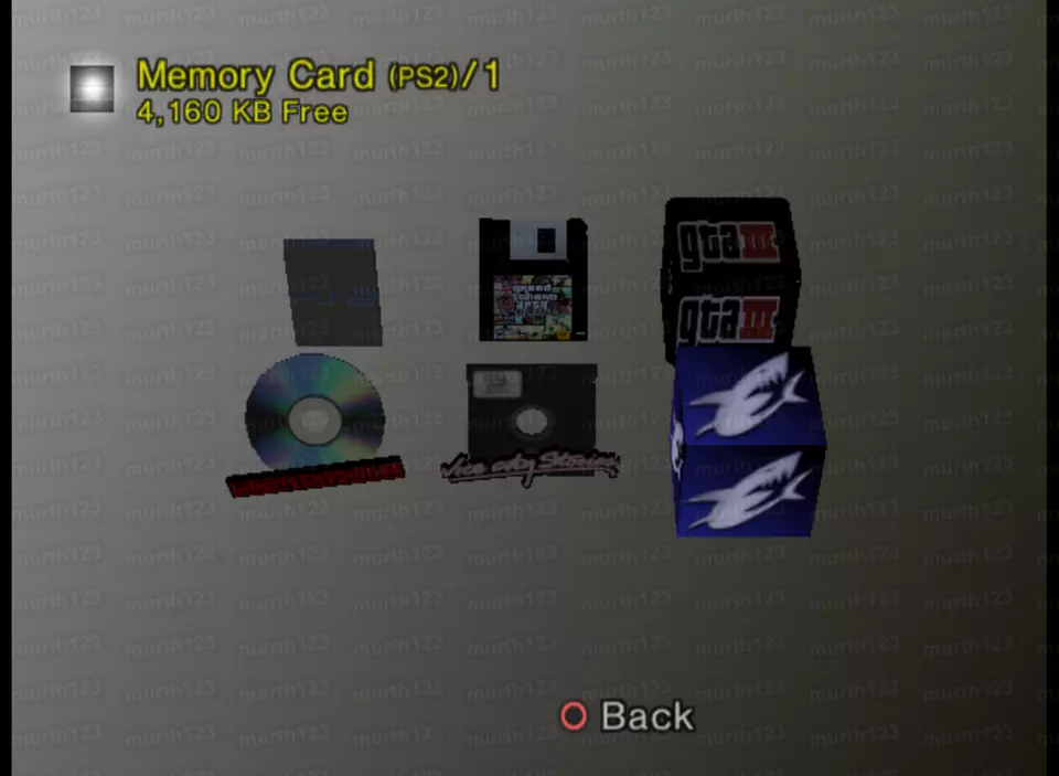 GRAND THEFT AUTO PS2 | MEMORY CARD SAVES | Vice City San Andreas Liberty Stories - Image 2 of 4