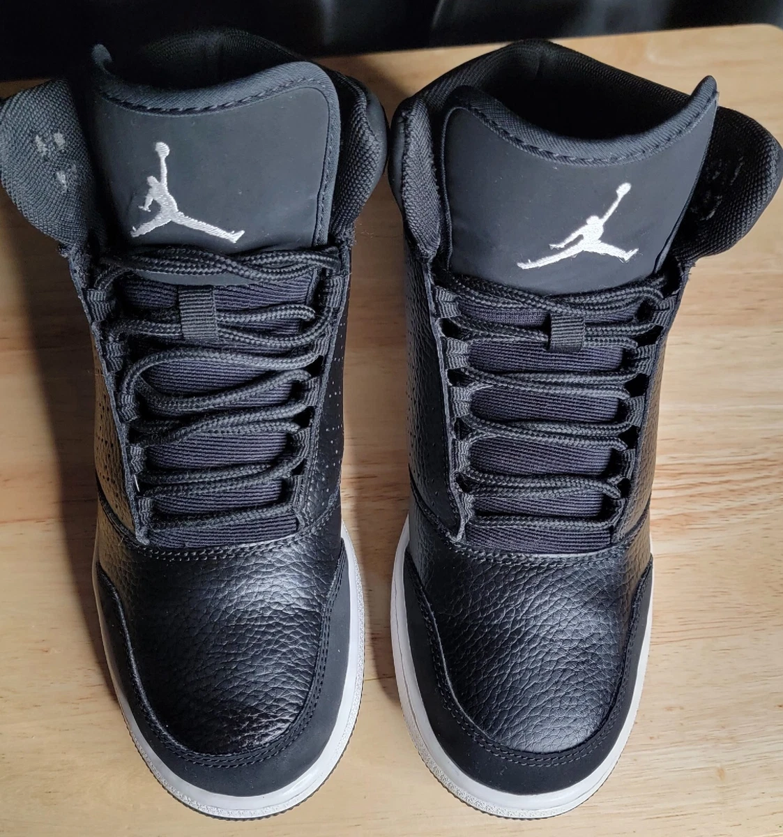 Jordan 1 Flight 5 Premium Black White Size 6.5 With Original Box