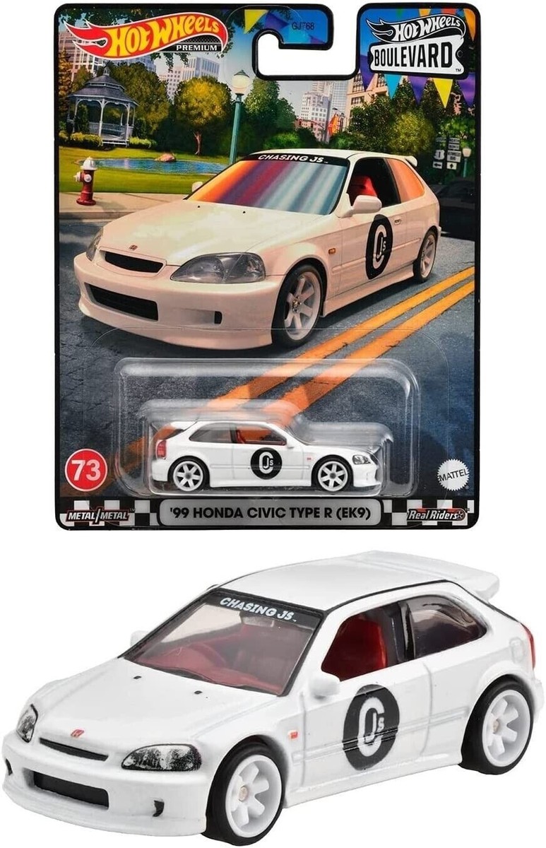 2023 Hot Wheels Premium Boulevard '99 Honda Civic Type R Real
