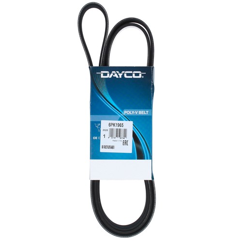 Cinghia Poly-V Dayco Ausiliaria per Alfa Romeo Fiat Lancia Suzuki 6PK1965 - Foto 1 di 2