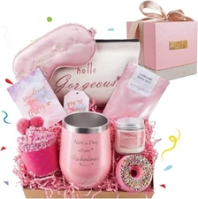 Gift Box for her Women Birthday Bath relaxing self care get well Christmas 