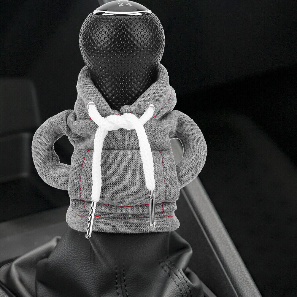 Auto Schaltknauf Abdeckung Hoodie Sweatshirt Knopf Getriebe Stick Protector