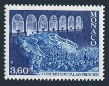 Monaco 1435, MNH. Mi 1633. Princely Palace Concerts, 25th Ann. 1984. Orchestra.