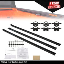 JT Utility Bed Side Rails Fit For Jeep Gladiator 2020-2023 NEW Trail Rail Cargo