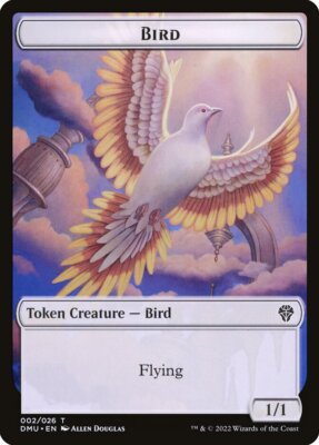 Magic the Gathering (mtg): TDMU: Bird  (x 4)