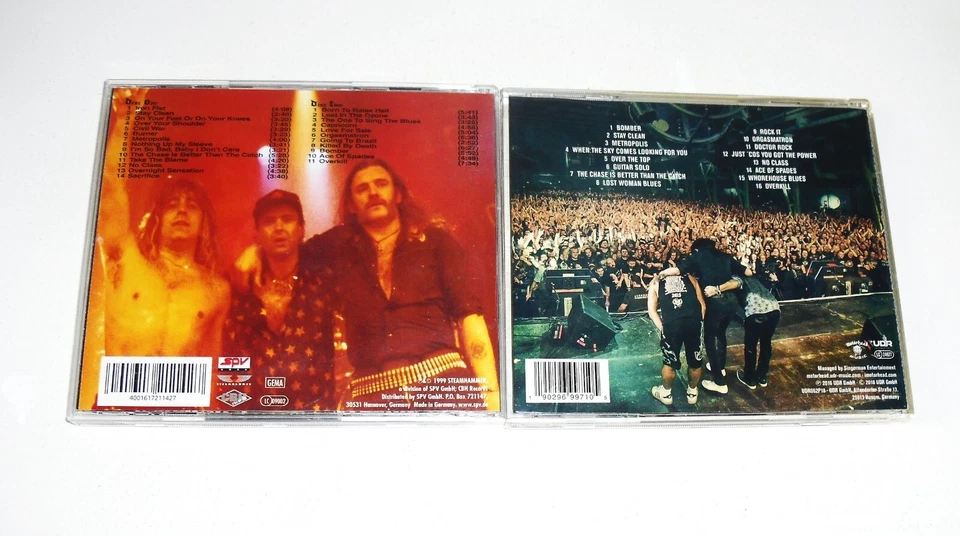 Motörhead - 2 CD`S: Everything Louder Than Everyone Else & Clean Your Clock - Bild 3 von 3