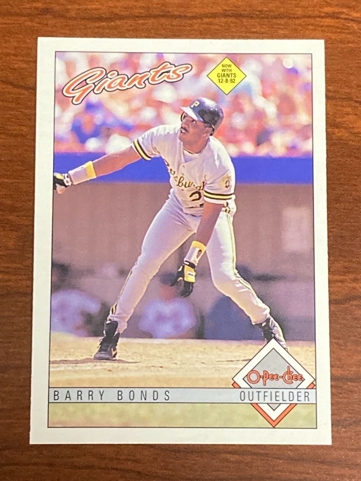 BARRY BONDS 1993 O PEE CHEE SAN FRANCISCO GIANTS CARD #46 | eBay