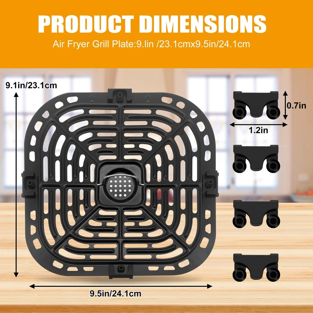Air Fryer Grill Plate for Gourmia GAF735 Vortex Plus 6-in-1 6QT Instant Pot Air Fryer Grill Plate for Gourmia GAF735 Vortex Plus 6-in-1 6QT Instant Pot