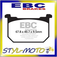 FA068 BeläGe Organisch Aramid Hinten Ebc Kawasaki Z 750 Ltd 1980-1982