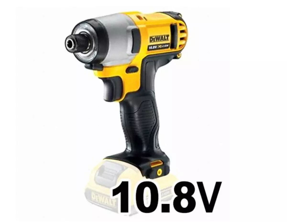 DeWalt DCF815 BL 10.8V Max Keyless 6.35mm 2450Rpm 107Nm LED 2.2Lb