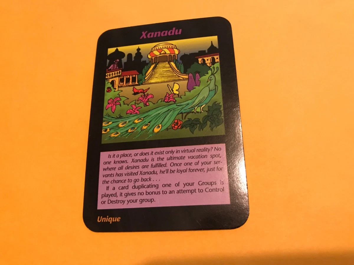 Illuminati: New World Order Rare Individual Collectible Card Game