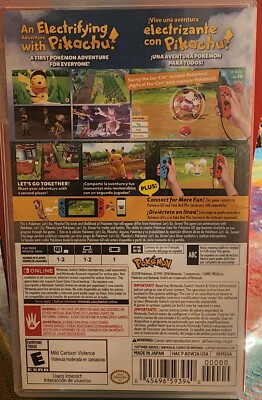 Pokemon Let's Go Pikachu - Nintendo Switch 