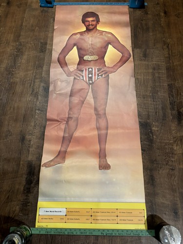 Mark Spitz Vintage 1972 Original Poster (4022) by Studio One 24 x 68