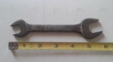 Original vintage Kawasaki motorcycle tool kit 14mm and 17mm factory open wrench
