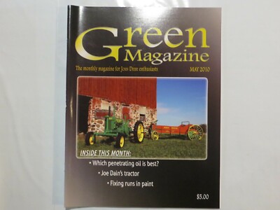 John Deere Green Magazine May 2010 Featured Models JD D & R Tractors JD