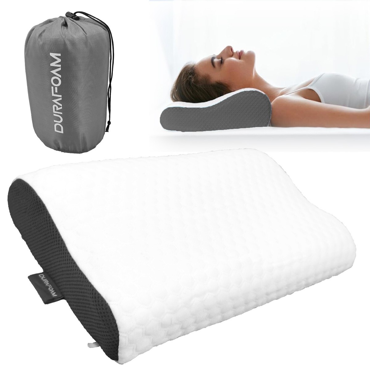 Travel Pillow Neck Pillow Ideal for Travelling ✔️ Camping ✔️ Compact  Storage Bag