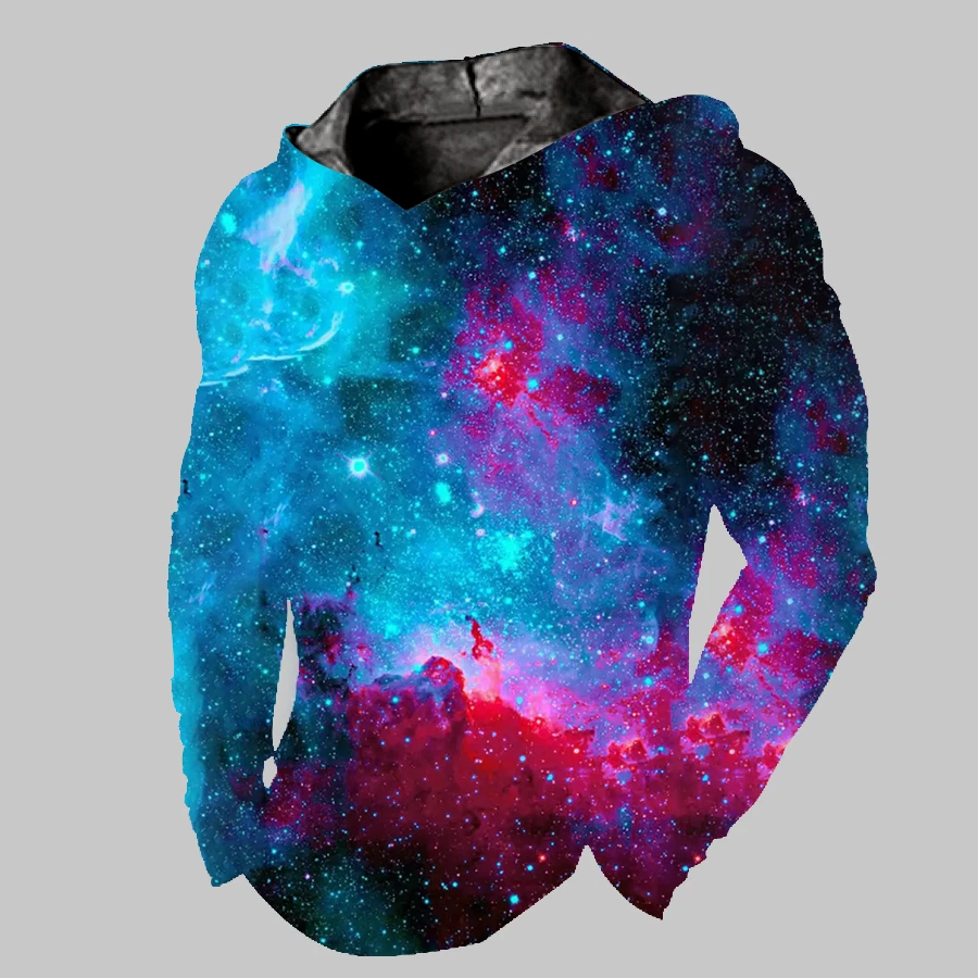Men Hoodie Hooded T Shirt Colorful Cosmos Graphic Fashion LightWeight Ultra Soft
Opens in a new wind
