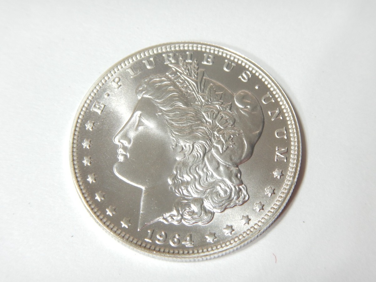 1964D 1964 D Morgan Silver Dollar Fantasy Daniel Carr Rare