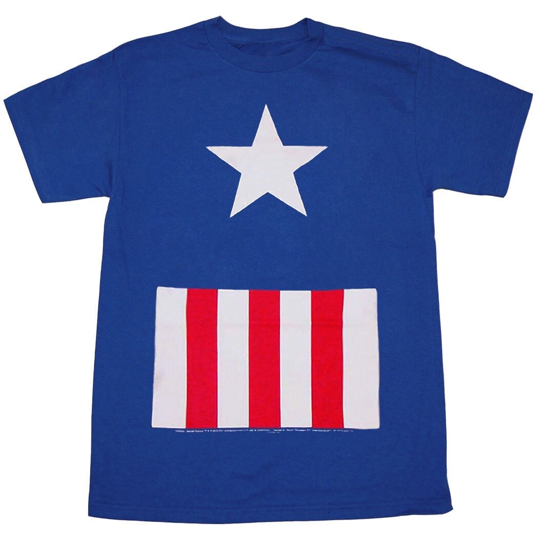 Captain America Suit T-Shirt | eBay