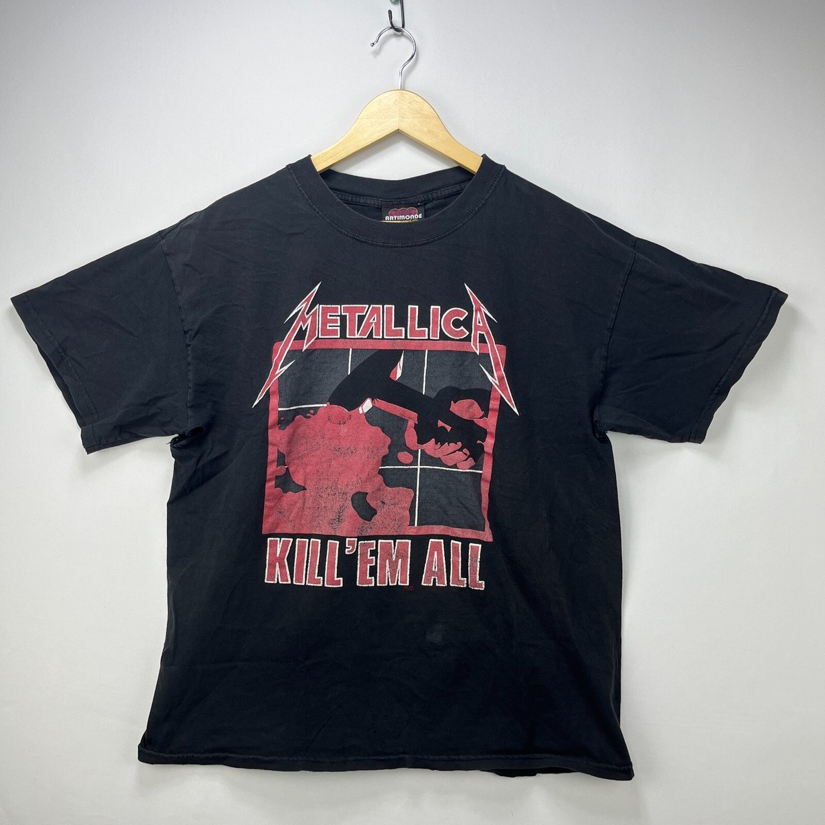 90s メタリカ ビンテージ バンドTEE KILL 'EM ALL 90's Vintage 1994 METALLICA Kill Em All T Shirt Large With