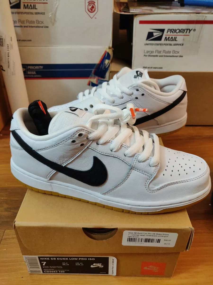 NIKE SB ORANGE LABEL DUNK LOW