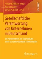 Gesellschaftliche Verantwortung Von Unternehmen In Deutschland Taschenbuch Vii