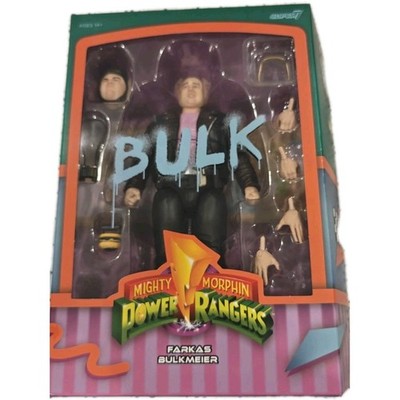 Super 7 Mighty Morphin Power Rangers Ultimates! Farkas Bulkmeier BULK Figure NEW