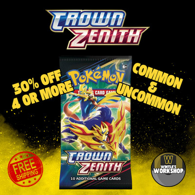 Pokémon Karten Krone Zenith Schwert & Schild Common & Uncommon