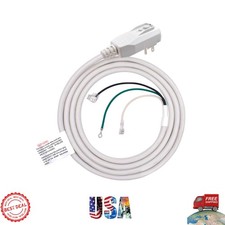 Safe and Reliable 7.5FT LCDI Power Cord for Portable Air Conditioners - 14AWG
