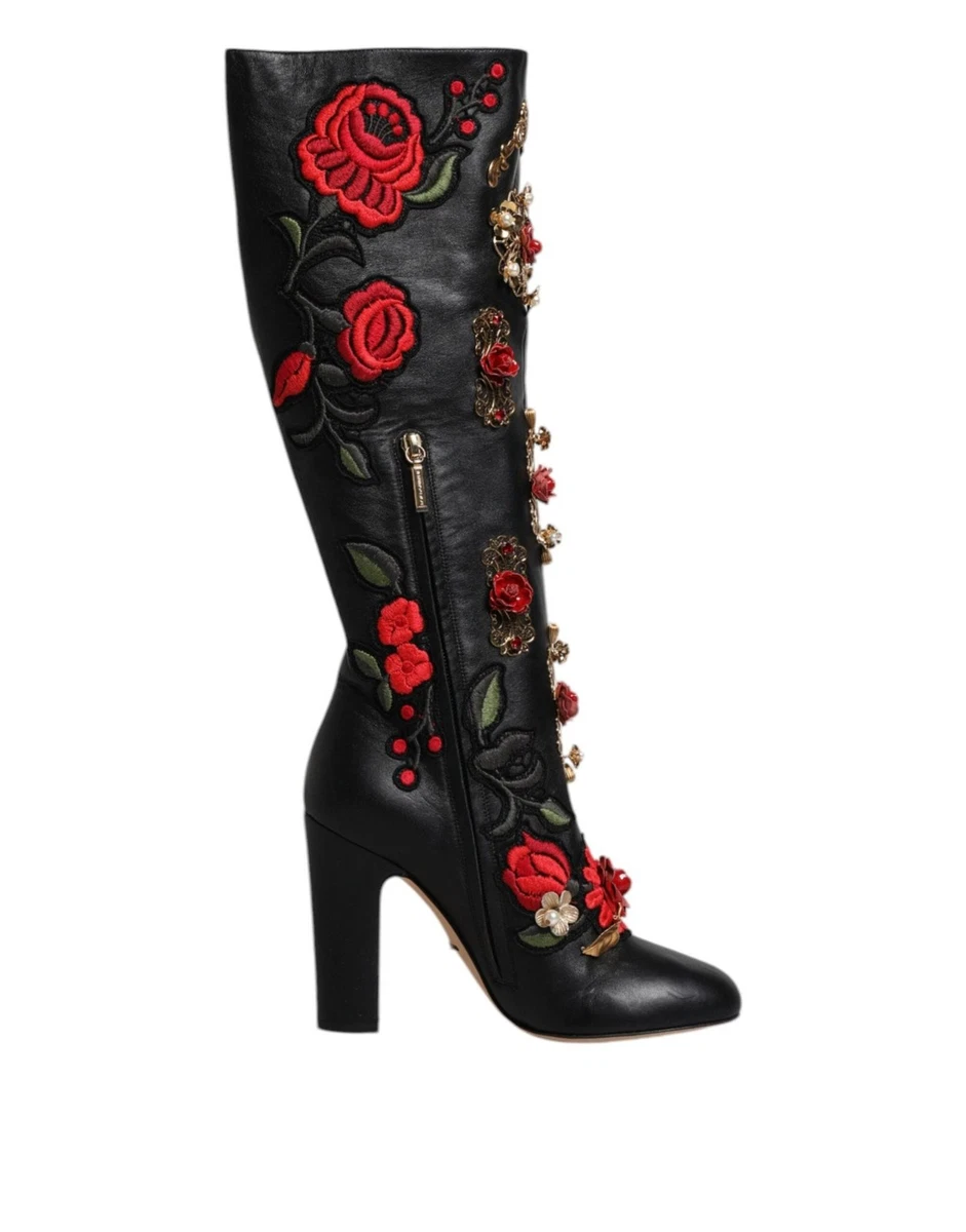 Dolce&Gabbana Floral Boots for Women for sale | eBay display picture 1