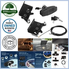Truck Cap Twist Handle Kit Lockable Carbon Steel for Leer Models Secure