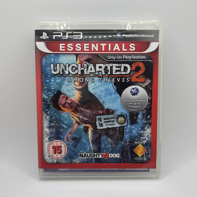 Uncharted 2: Among Thieves Essentials | PS3 | Disc + Hülle | Handbuch