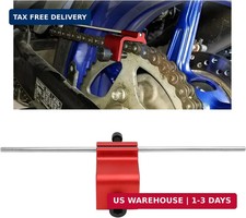 Chain Alignment Tool for Motorcycle, 08-0048 Aluminum Alloy Adjustment Tool for