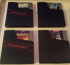 Nintendo NES 4-Game Lot. NARC.  CASTLEQUEST w/Map. T&C Surf. Disney Adventures.