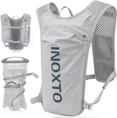 INOXTO Running Hydration Vest Backpack,Lightweight Insulated Pack with 1.5L Wate