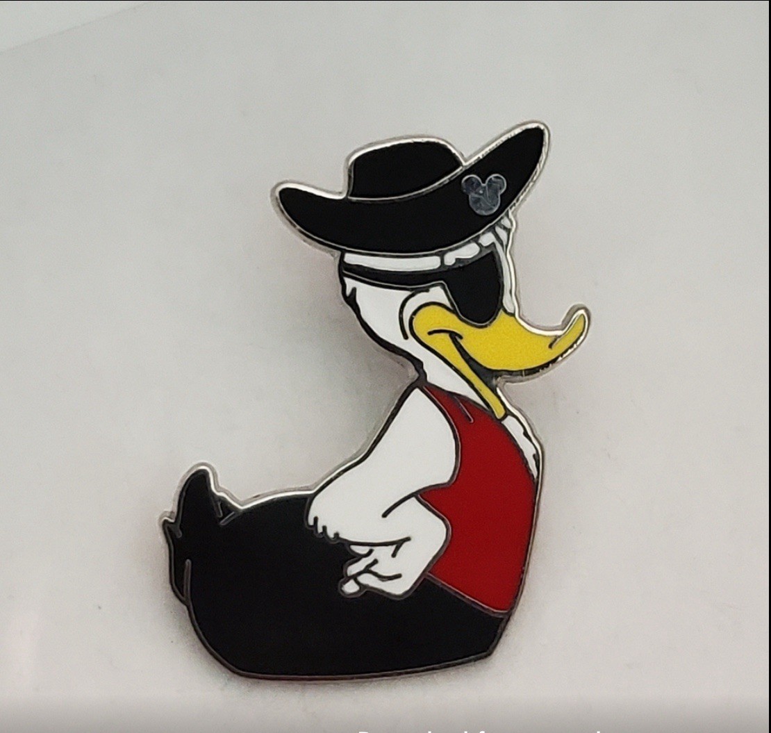 Disney Trading Pin Hidden Mickey 2007 Series 2 Pirate Donald Duck Authentic