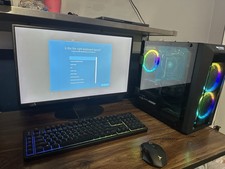 AMD Ryzen 3 1200 Gaming Desktop PC, NVIDIA GTX 1660 SUPER, 16GB RAM, 466GB SSD